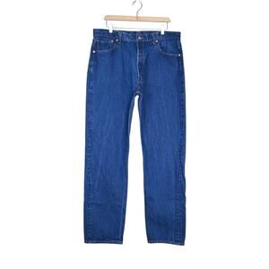 Levi's 501 Men's Button Fly Straight Leg Jean 40X38